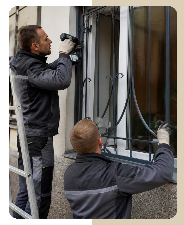 Установка оконных решеток в Юрге от 4813 р. | Дверной